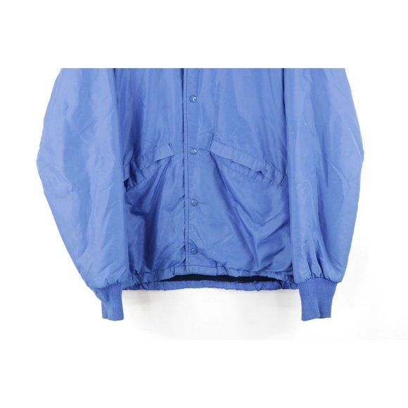 Vtg 80s Pla Jac Mens Small Porpoise Room Alaska Dolphin Fleece Lined Jacket USA - Picture 4 of 11